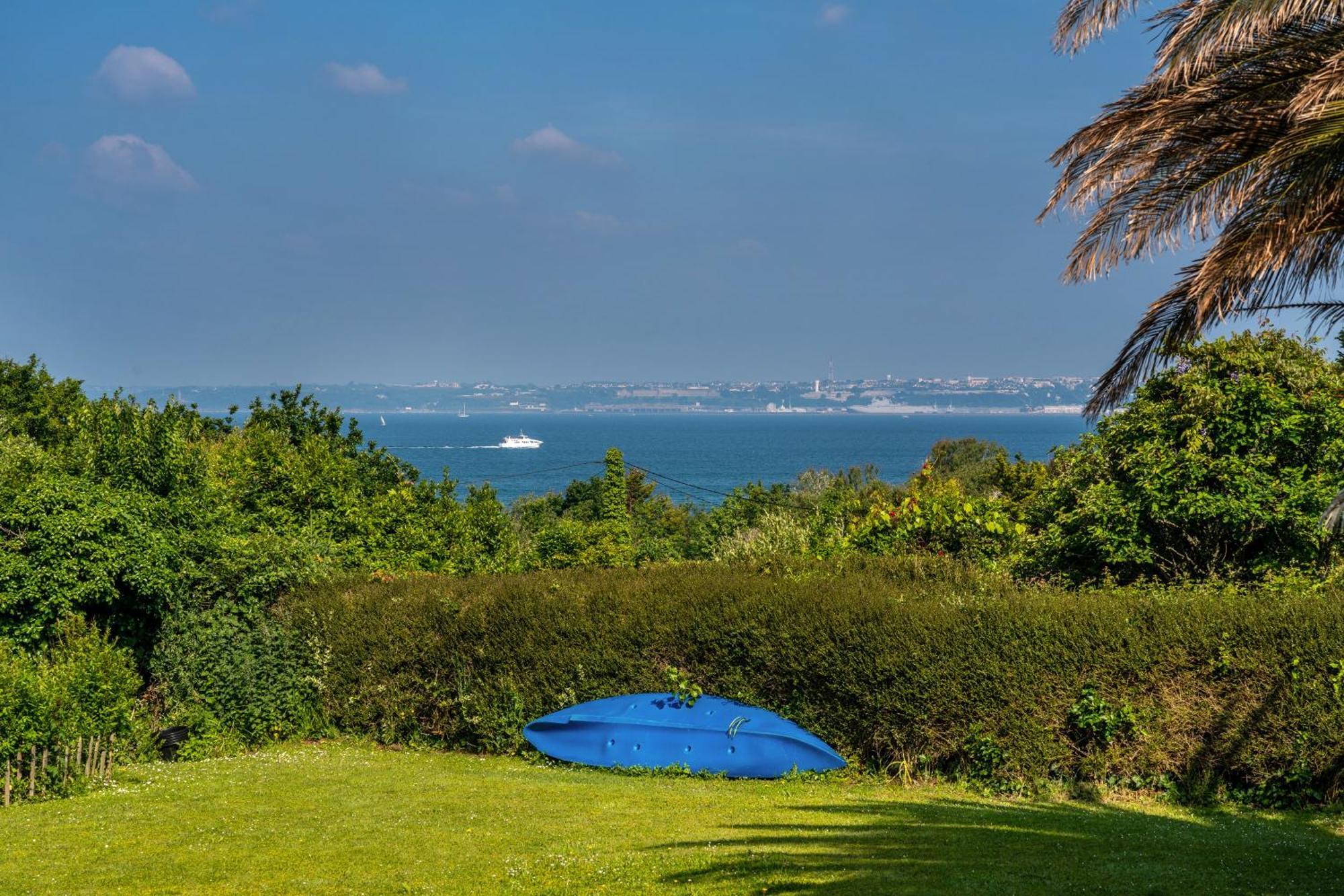 Chalet Avec Jardin Vue Mer 100M Plougastel-Daoulas Bagian luar foto